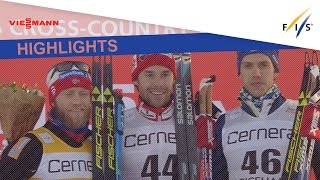 Highlights Harvey celebrates in the15km in Ulricehamn FIS Cross Country [upl. by Wickham]