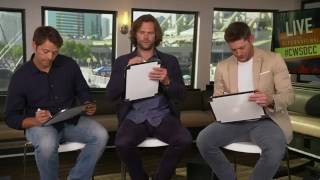 Jared Jensen and Misha QampA at SDCC 2017 [upl. by Eniarral]