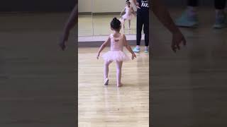 Addison first day at ballet class [upl. by Ttebroc]