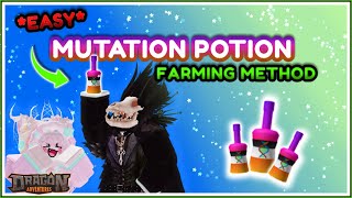 🥩 EASY MUTATION POTION FARMING METHOD 🐲  Roblox Dragon Adventures [upl. by Nnylacissej663]