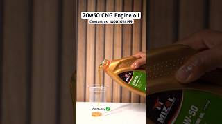 Best Engine Oil For CNG Cars  Engine Oil For CNG Vehicles 20W50 [upl. by Gnuj]