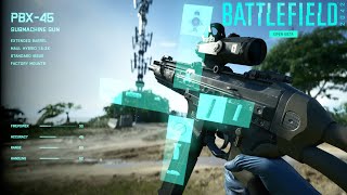 LWRC SMG45 PBX45 Gameplay  Battlefield 2042 Beta PS5 [upl. by Shien]