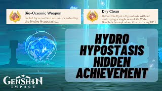 Hydro Hypostasis Hidden Achievement Guide  Genshin Impact 21 [upl. by Acinahs873]