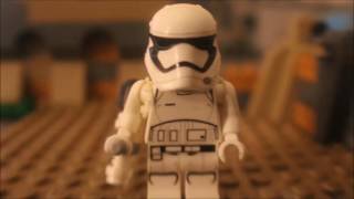 Lego Star Wars Finn vs FN 2199 [upl. by Nole]