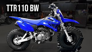 YAMAHA TTR 110 Big Wheel Bike Walk around [upl. by Claud698]