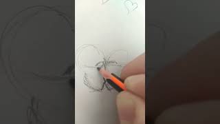 How to draw two people kissing Easy tutorial 🥰😍 drawing art sketch [upl. by Bacon]