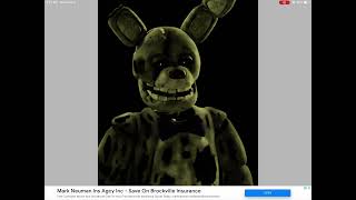 Fnaf movie Springtrap Concept [upl. by Anora948]