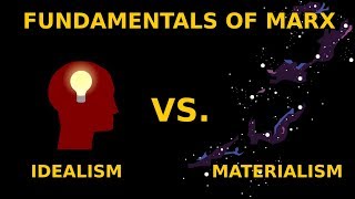 Fundamentals of Marx Idealism vs Materialism [upl. by Kemble]