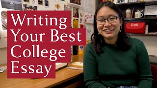 College Essay Tips  Writing your Best College Essay  Real Advice from Harvard Admissions [upl. by Hardie]