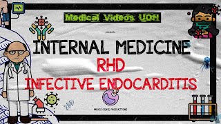 INFECTIVE ENDOCARDITIS AND RHEUMATIC HEART DISEASE [upl. by Hakeber]