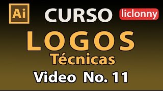 Illustrator Logos Tutorial  11 ¿Cómo hacer Logotipos con Círculos liclonny [upl. by Negaet926]