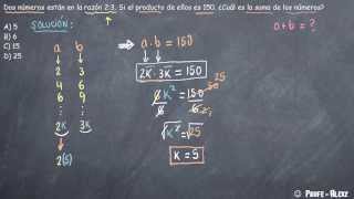 razones y proporciones problema 103 [upl. by Earley]