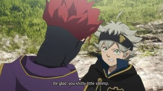 ASTA VS ZORA  ASTA FIRST MEETING WITH ZORA IDEALE  BLACK CLOVER ENGLISH [upl. by Deroo]