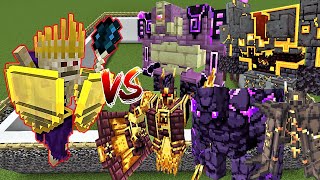 Lich Twilight Forest vs LEnders Cataclysm Minecraft Mob Battle [upl. by Ahsiekam]