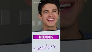 Brent Rivera VS Lexi Rivera Who Can Spell Better 😂  AwesomenessTV Shorts [upl. by Ginder]