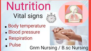 Vital Signs of Our Body  Pulse Tem RR Oxygen Respiration  For Nursing and Medical Students [upl. by Jaime514]