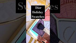 Dior Holiday 2024 Eyeshadow palette swatch dior makeup christmas youtubecreatorcommunity [upl. by Silverts]