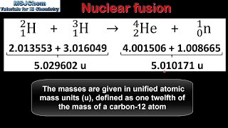 C7 Calculating energy released in nuclear reactions HL [upl. by Seaden]