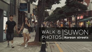 4K Walking Tour amp Photography  Suwon  South Korea [upl. by Atnwahsal285]