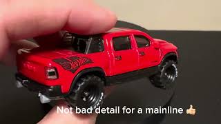 Hot Wheels mainline Unboxing and a before and after wheels swapped [upl. by Haidebez541]