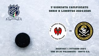 HC Diavoli Rossoneri vs HC Corsari Milano [upl. by Ydarb]