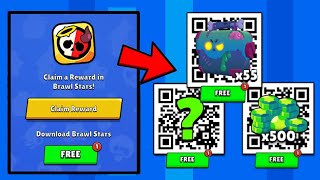 FREE x55 DEAD BOX AND GEMS QR CODE 😱  BRAWL STARS QR CODES 2024 🎁  BRAWL STARS NEW UPDATE [upl. by Alimac89]