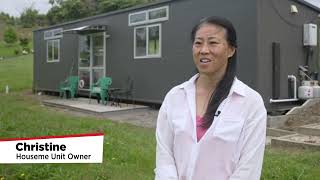 HouseMe Customer Testimonial  Christine shares her story [upl. by Nalor]