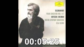 Rachmaninoff Piano Concerto No 2 Movement 2  Krystian Zimerman Seiji Ozawa BSO [upl. by Kaylyn556]