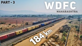 Western Dedicated Freight Corridor Progress  Maharashtra JNPT Update  Part3 [upl. by Payson305]