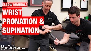 Forearm Pronation and Supination Manual Exercises [upl. by Ney769]