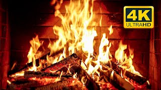 🔥 Cozy Fireplace 4K 12 HOURS Fireplace with Crackling Fire Sounds Fireplace Burning 4K [upl. by Enitsyrhc592]