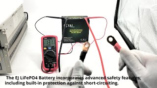 EJ 128V 12v 20Ah LiFePO4 Battery Unmatched Safety and Ultra High Performance [upl. by Retsbew]