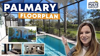 Inside Palmary tour  Floor Plan by Del Webb [upl. by Esina]