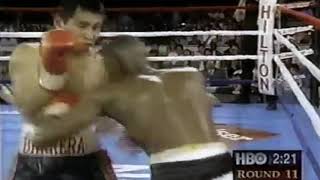 Marco Antonio Barrera vs Junior Jones 2 Fight Highlight [upl. by Nomolos]