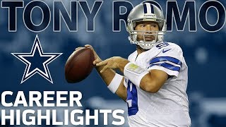 Tony Romos Career Highlights with the Dallas Cowboys  NFL Legends [upl. by Eelsew344]