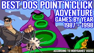 Best DOS PointnClick Adventure Games by Year 1987  1998 [upl. by Einnob866]