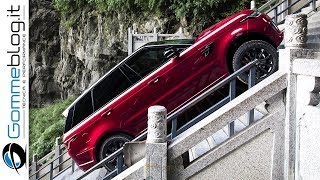 Range Rover Sport Hybrid PHEV  First SUV to Climb To Heavens Gate China [upl. by Yhtamit]