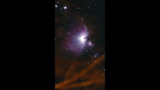 Orion Nebula and Pleiades  Time Lapse with Telescope and Lens [upl. by Eldwun964]