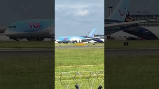 Touchdown TUI B7878 Dreamliner GTUIF shorts [upl. by Pettit]