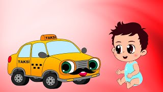 3 Şarkı Bir Arada🚖🧣🍲Eğitici ve Eğlenceli Bebek ve Çocuk Şarkıları🎶Çizgi Film [upl. by Charyl]