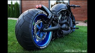 ⭐️ Harley Davidson V Rod muscle Custom Bike by Fredy motorcycles from Estonia 3 [upl. by Anailuj]