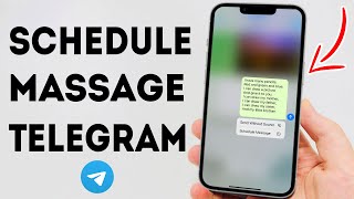 How To Schedule A Massage In Telegram  Full Guide [upl. by Heti509]