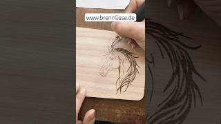 Brandmalerei für Anfänger mit Universalspitze brandmalerei woodburning pyrography [upl. by Noy]