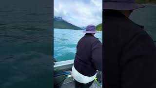 UNBELIEVABLY BEAUTIFUL LAKE fishing canada mountains [upl. by Adirf855]