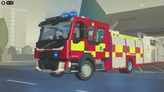 Newport Pagnell Pump Turnout on TwoTones  BFRS Roblox [upl. by Lacram424]