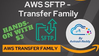 Configure AWS SFTP to Access S3 Data  AWS Transfer Family Demo [upl. by Lorianne]