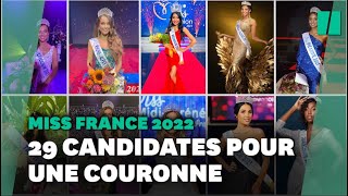 Miss France 2022 se trouve parmi ces 29 candidates gagnantes dans leurs régions [upl. by Anahgem257]