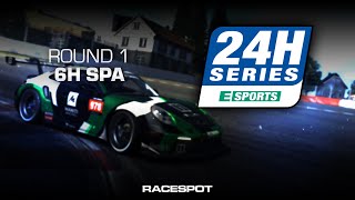 24H SERIES ESPORTS on iRacing  Round 1  6H SPA [upl. by Legge]