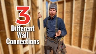 How to build a house  Wall Connections [upl. by Ahsined]