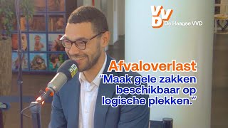 quotMaak gele zakken beschikbaar op logische plekkenquot  Haagse VVD [upl. by Amelus682]